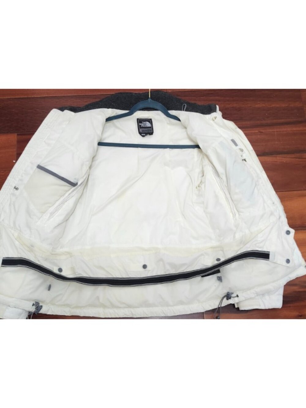The North Face Women's 600 Fill Down Puffer Jacket White No Hood S - Picture 10 of 16